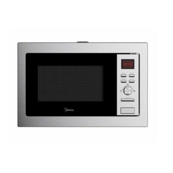 Midea MW20DIX Beépíthető mikrohullámú sütő, 20L, 800E, 5 fokozat, Szürke