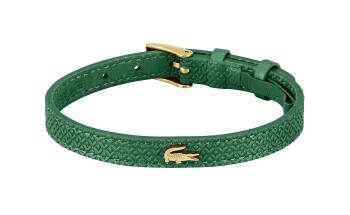 Lacoste Elegantní zelený kožený náramek Lacoste 12.12 2040391