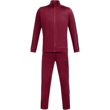 Under Armour UA KNIT TRACK SUIT Pánská sportovní souprava, vínová, velikost