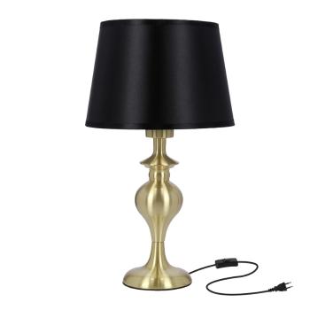 Stolní lampa PRIMA Candellux Černá / zlatá