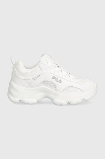 Dětské sneakers boty Fila STRADA DREAMSTER bílá barva