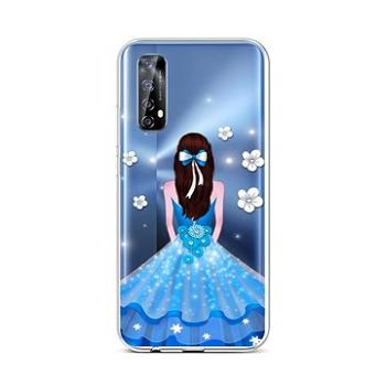 TopQ Realme 7 silikon Blue Princess 62073 (Sun-62073)