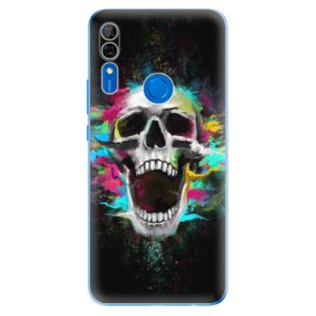 Odolné silikonové pouzdro iSaprio - Skull in Colors - Huawei P Smart Z