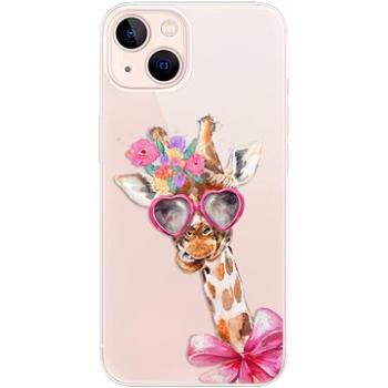 iSaprio Lady Giraffe pro iPhone 13 (ladgir-TPU3-i13)