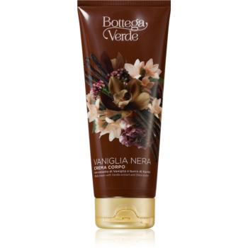 Bottega Verde Black Vanilla jemný tělový krém s bambuckým máslem 200 ml