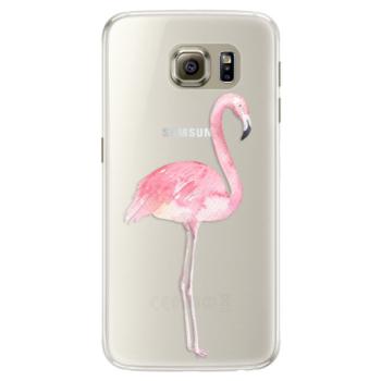 Silikonové pouzdro iSaprio - Flamingo 01 - Samsung Galaxy S6 Edge