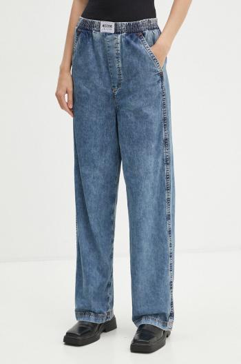 Džíny Moschino Jeans dámské, high waist, 0329.8224