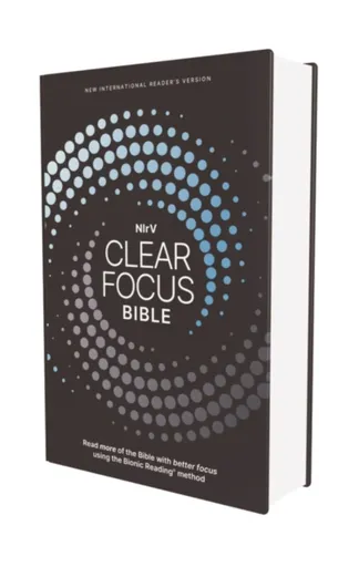NIrV, Clear Focus Bible, Hardcover, Charcoal/Blue - Zondervan