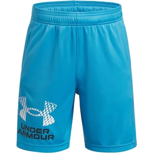 Under Armour TECH LOGO Chlapecké kraťasy, modrá, velikost M