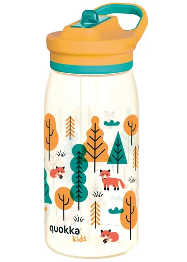 Dětská tritanová láhev Glow, 580ml, Quokka, liška