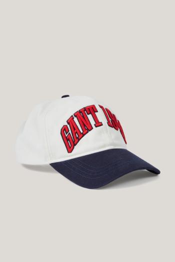 KŠILTOVKA GANT GANT 1949 VARSITY ARCH COTTON CAP EGGSHELL