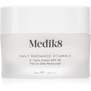 Medik8 Daily Radiance Vitamin C antioxidáns nappali krém C vitamin SPF 30 50 ml