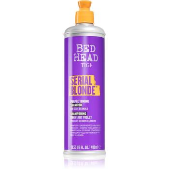 TIGI Bed Head Serial Blonde fialový tónovací šampon pro blond a melírované vlasy 400 ml