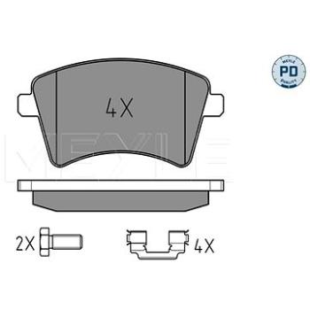 MEYLE Brzdové destičky (0252469318/PD)