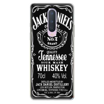 Odolné silikonové pouzdro iSaprio - Jack Daniels - OnePlus 8