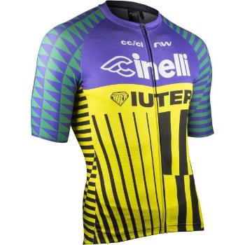 Northwave CINELLI Pánský dres na kolo, tmavě zelená, velikost