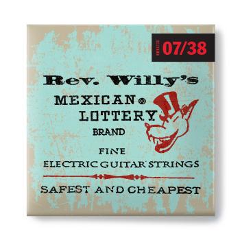 Dunlop Billy Gibbons Custom Rev Willy's Guitar Strings 7-38