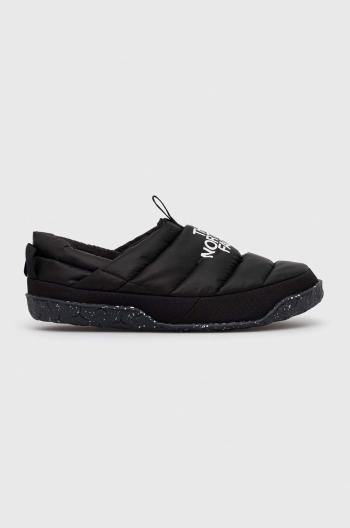 Pantofle The North Face Nuptse Mule černá barva, NF0A5G2FKY41