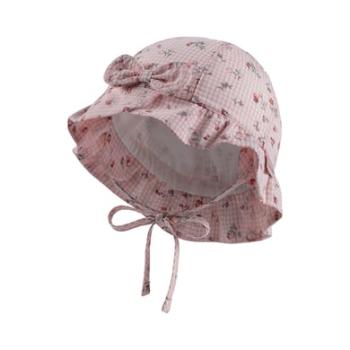 Sterntaler Klobouk Vichy check pearl pink