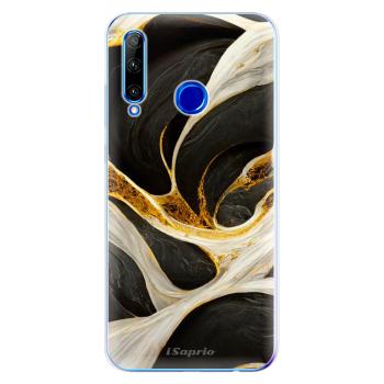 Odolné silikonové pouzdro iSaprio - Black and Gold - Huawei Honor 20 Lite