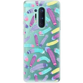 iSaprio Feather Pattern 01 pro OnePlus 8 Pro (featpatt01-TPU3-OnePlus8p)