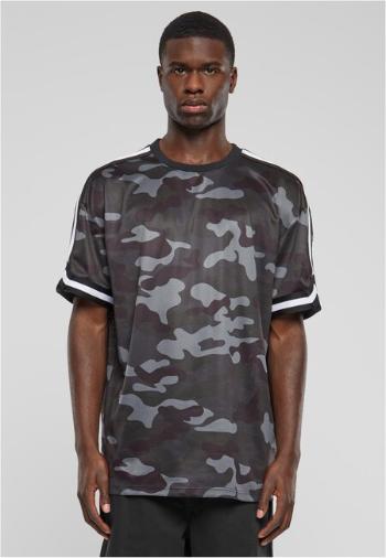 Urban Classics Oversized  Mesh AOP Tee darkcamo - L