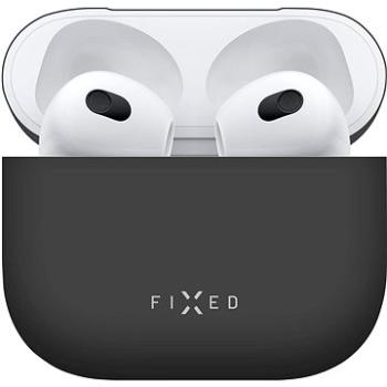 FIXED Silky pro Apple Airpods 3 černé (FIXSIL-816-BK)