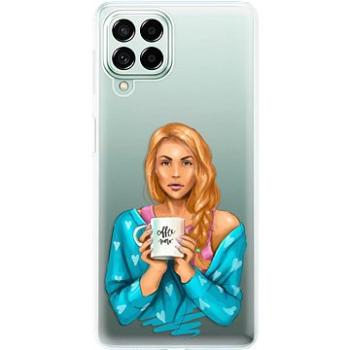 iSaprio Coffe Now pro Redhead pro Samsung Galaxy M53 5G (cofnored-TPU3-M53_5G)