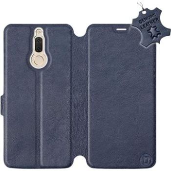 Flip pouzdro na mobil Huawei Mate 10 Lite - Modré - kožené -   Blue Leather (5903226519668)