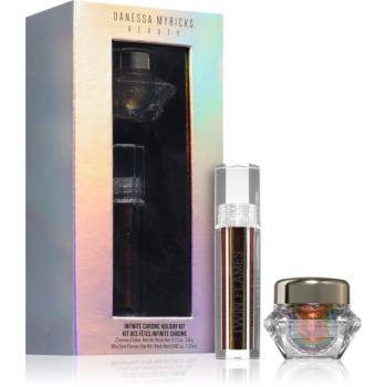 Danessa Myricks Beauty Infinite Chrome Holiday Kit sada dekorativní kosmetiky na obličej a oči