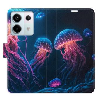 Flipové pouzdro iSaprio - Jellyfish - Xiaomi Redmi Note 13 Pro 5G / Poco X6 5G