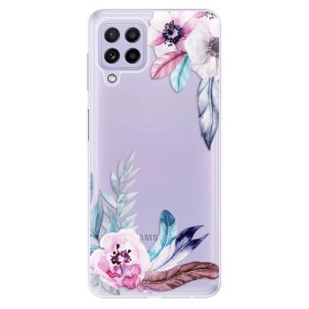 Odolné silikonové pouzdro iSaprio - Flower Pattern 04 - Samsung Galaxy A22