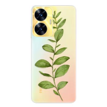 Odolné silikonové pouzdro iSaprio - Green Plant 01 - Realme C55