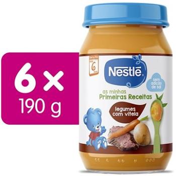 NESTLÉ Telecí maso se zeleninou 6× 190 g (7613038920535)