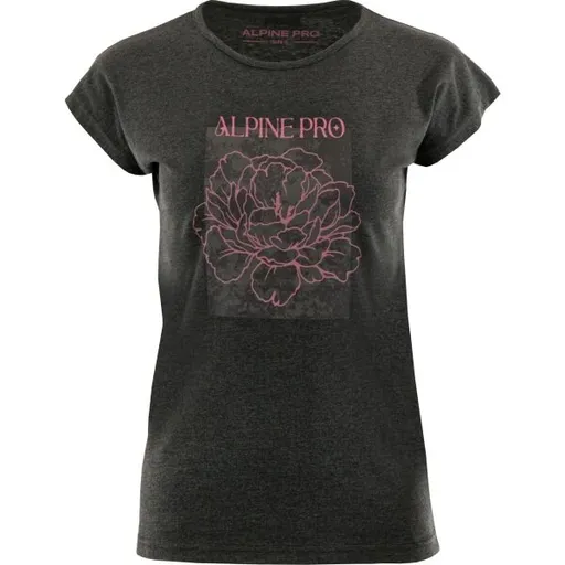 ALPINE PRO SEWRA Dámské triko, černá, velikost