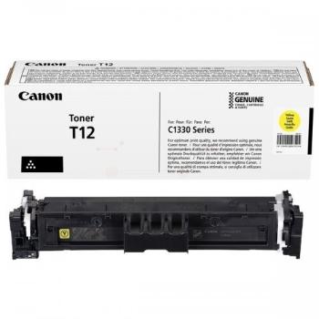 Canon T12 5095C006 žlutý (yellow) originální toner