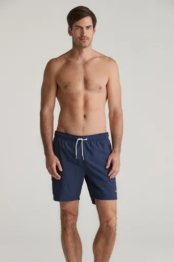 PLAVKY GANT SWIM SHORTS LONG MARINE