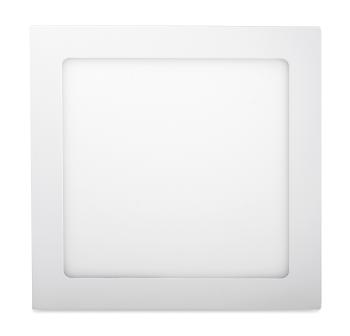 LED Solution Bílý vestavný LED panel hranatý 225 x 225mm 18W stmívatelný Barva světla: Studená bílá 191097_10291