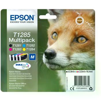 Epson 16 C13T12854012 barevná (CMYK) sada originální cartridge