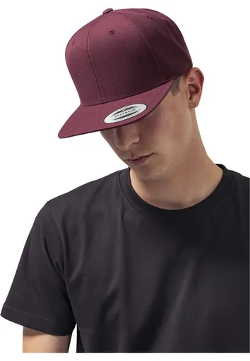 Urban Classics Classic Snapback maroon/maroon - UNI