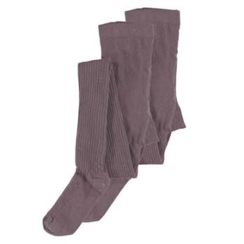 name it Punčocháče 2 Pack Nknpantyhose Rib Wistful Mauve