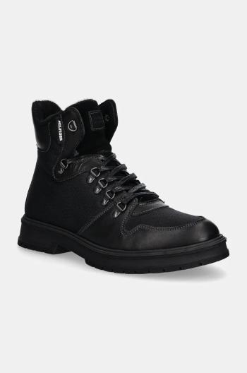 Boty Tommy Hilfiger HILFIGER WARM CORDURA MIX BOOT pánské, černá barva, FM0FM05180