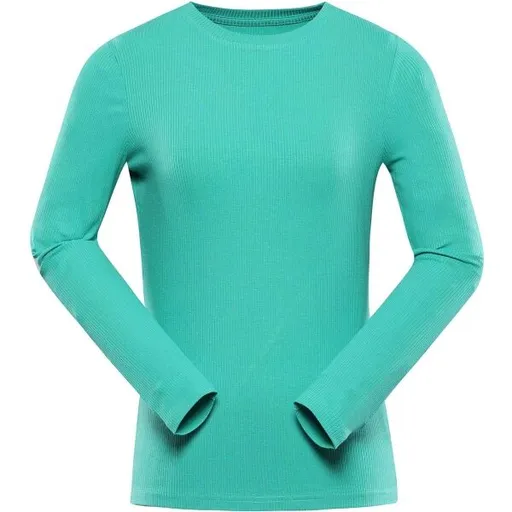 NAX KADESA Dámské triko s dlouhým rukávem, zelená, velikost