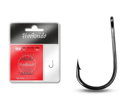 Delphin Háčky HKD Feeder Fuler Ring 10+1ks - Velikost 10,Delphin Háčky HKD Feeder Fuler Ring 10+1ks - Velikost 10