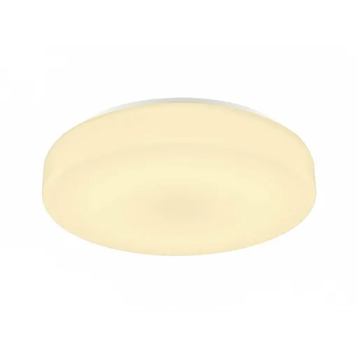 SLV BIG WHITE LIPSY 40 Drum CW LED venkovní nástěnné a stropní nástavbové svítidlo, bílá, IP44 3000/4000K 1002076