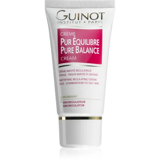 Guinot Pure Balance normalizační krém pro mastnou pleť pro stažení pórů a matný vzhled pleti 50 ml