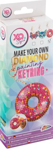 Diamantový SET klíčenka Donut