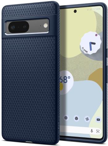 Telefon tok Spigen Liquid Air Blue Google Pixel 7