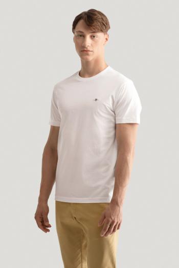 TRIČKO GANT REG SHIELD SS T-SHIRT WHITE