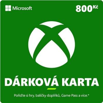 Xbox Live Dárková karta v hodnotě 800Kč (K4W-01598)